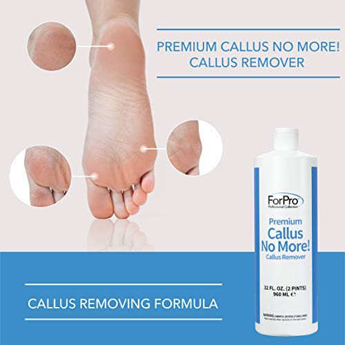 ForPro Premium Callus No More! Fast-Acting Callus Remover, 32 oz.