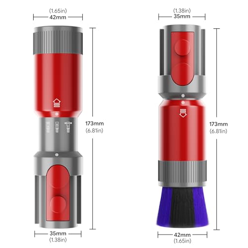 Scratch-Free Dusting Brush for Dyson V7 V8 V10 V11 V15 Vacuum Cleaners
