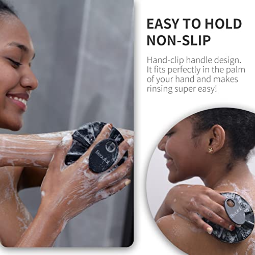 BEAUTAIL Silicone Body Scrubber for Gentle Exfoliation | Hygienic Bath Brush for Sensitive Skin