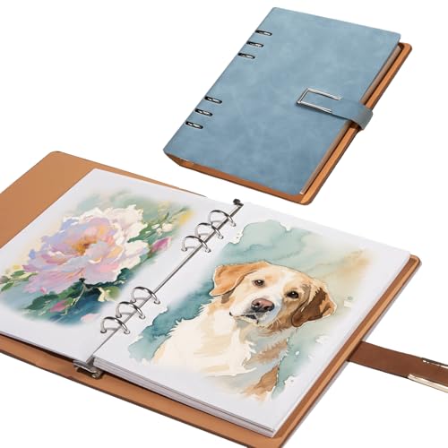 Professional Watercolor Sketchbook - 20 Sheets 300GSM Cotton Paper