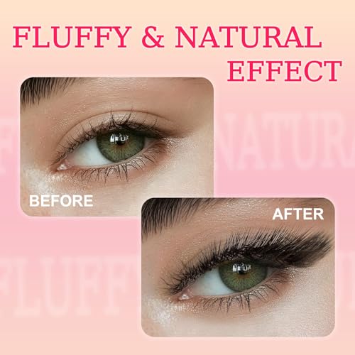 AuReve 5D W-Style Premade Eyelash Extensions C Curl 8-15mm Mix Black - Easy Fan Lashes