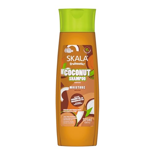 SKALA Fruitastic Coconut Shampoo 10.99 Fl Oz for Dry & Fragile Hair - Vegan & Paraben-Free
