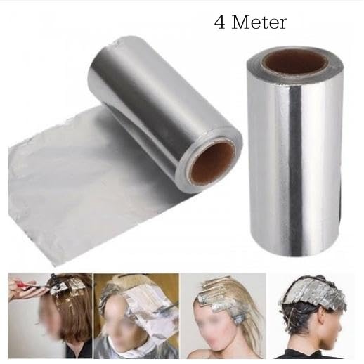 Hair Coloring Tin Foil - Aluminum Sheets for Hairdressing | 1 Roll of Salon Dye Tool