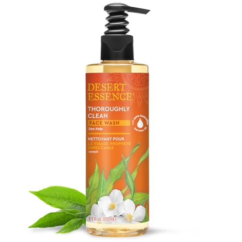 Desert Essence Sea Kelp Face Wash with Tea Tree Oil - 8.5oz