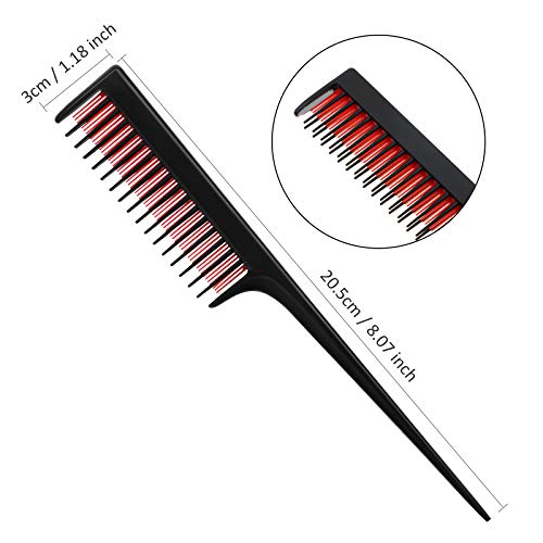 Patelai 3-Piece Hair Styling Comb Set for Fluffy Hair