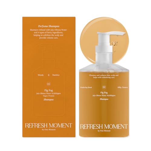 FREEMOMENT Perfume Shampoo 02 Fig Fog | Vegan Volumizing Shampoo for Dry Hair