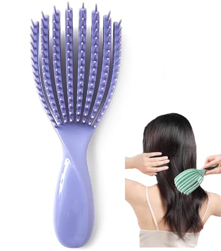 Curly Hair Scalp Massage Comb - Soft & Ergonomic Hair Care Tool