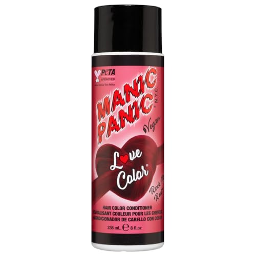 Manic Panic Rock Me Red Color Depositing Conditioner - 8oz