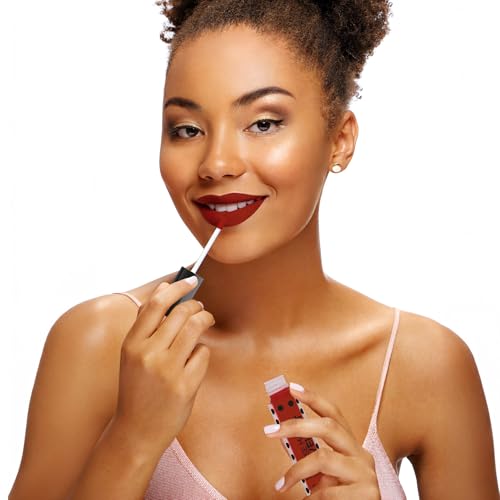 Sacha Cosmetics Intense Matte Liquid Lipstick - Velvet Matte Finish, 0.2 fl oz