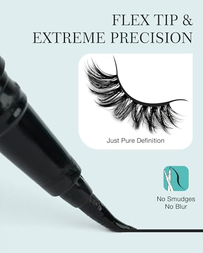 Obeyalash 2-in-1 Black Lash Glue Pen & Eyeliner - 48H Waterproof