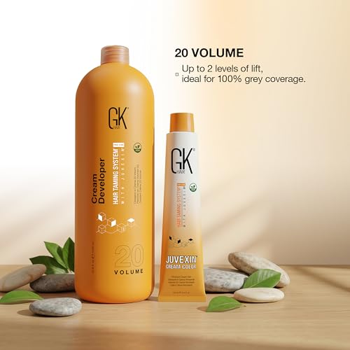GK HAIR 20 Volume Professional Hair Developer Cream, 33.8 Fl Oz