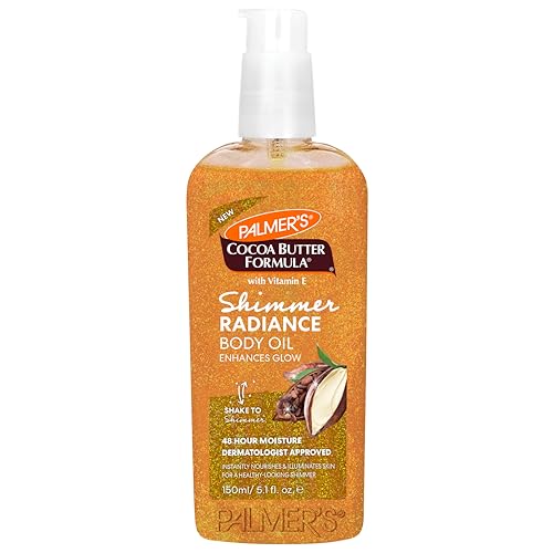 Palmer's Shimmer Radiance Body Oil with Cocoa Butter & Vitamin E - 5.1 Fl Oz
