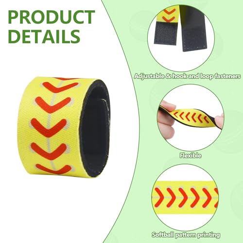 Small Softball Sleeve Holders - 24 Pcs Durable Neoprene Ties