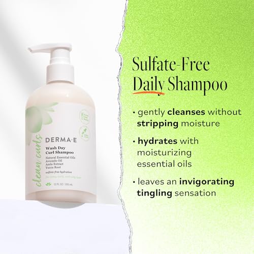Derma E Dream Curls Hydrating Curl Shampoo - 12 Fl Oz