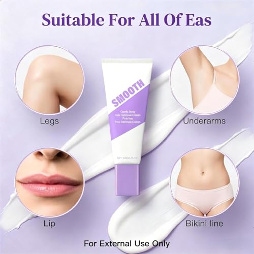 Hair Removal Cream & Spray Kit for Women & Men, Gentle Depilatory Set, Fast-Acting Body Hair Remover for Sensitive Skin, Full Body Use on Legs, Arms, Underarms & Bikini?140ml Spray + 100g Cream