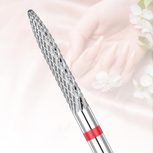 Safety Carbide Nail Drill Bit for Cuticle Cleaning & Polishing