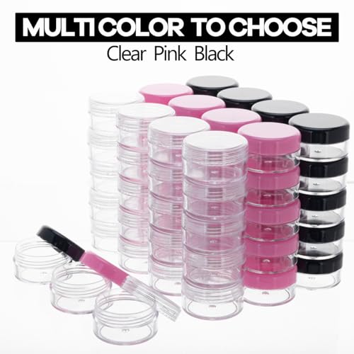 GOLACKY 10g Sample Containers - 20 Pack Leak-Proof Jars with Lids