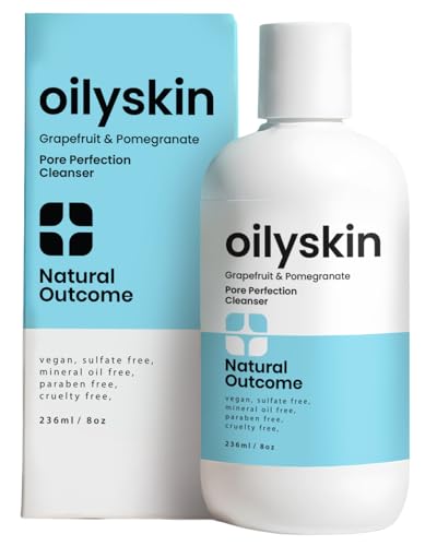 Oily Skin Face Cleanser - Oil Control Hydrating Gel with Citrus & Natural Extracts