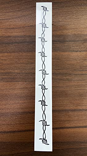 Large Barbed Wire Temporary Tattoo - 9 Sheets Body Art