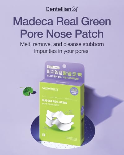 CENTELLIAN 24 Madeca Real Green Pore Nose Patch - 2-Step Blackhead Remover