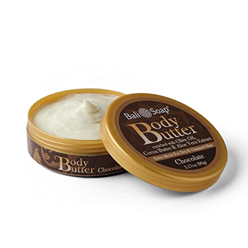 Bali Soap Chocolate & Vanilla Honey Body Butter - 2 Pack, 3.1 oz Each