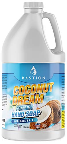 Bastion Coconut Dream Antibacterial Foaming Hand Soap - 64 oz Refill