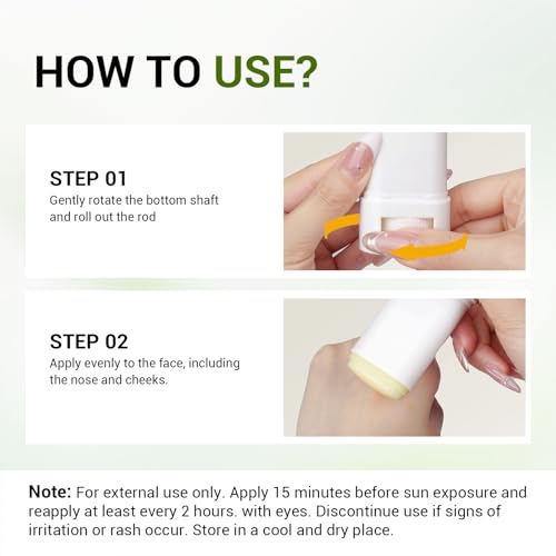 Hydrating Sunscreen Stick SPF 50+ with Centella | No White Cast