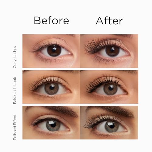 Lord & Berry Prodigious Waterproof Mascara - Volumizing & Curling, False Lash Effect, Nourishing with Diamond Powder, 0.33 fl oz