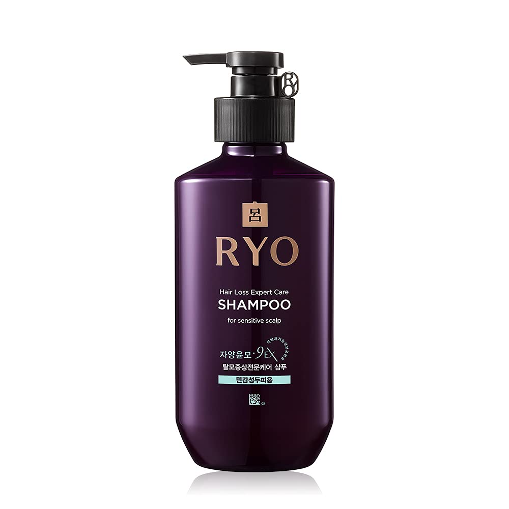RYO Hair Strength Shampoo - Hypoallergenic Care for Sensitive Scalp | Soothes Itchiness & Strengthens Thinning Hair, 13.53 Fl Oz