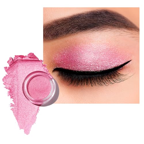 Oulac Pink Cream Eyeshadow - Long Lasting, Waterproof & Highly Pigmented