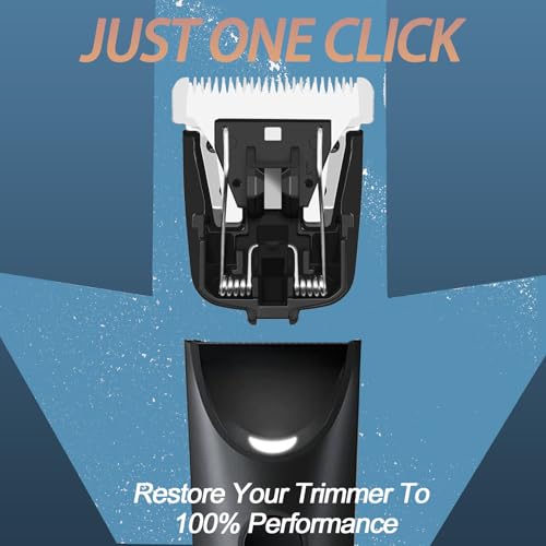 Pack of 3 Replacement Blade Heads for Series 2.0 3.0 4.0 Trimmers with Skin Guard