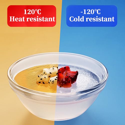 10 Pack 2.5oz Clear Glass Ramekins for Dipping & Prep