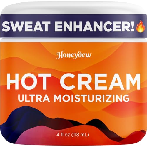 Hot Firming Lotion - Menthol Sweat Enhancer for Stomach & Cellulite - 4 Fl Oz