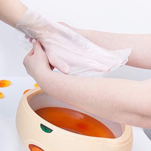 ForPro Cozies Hand and Foot Liners 100 Pack, 16.5" x 9" Disposable Paraffin Wax Liners for Professional Use
