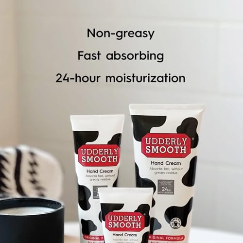 Udderly Smooth Hand Cream & Body Cream Set for Dry Skin