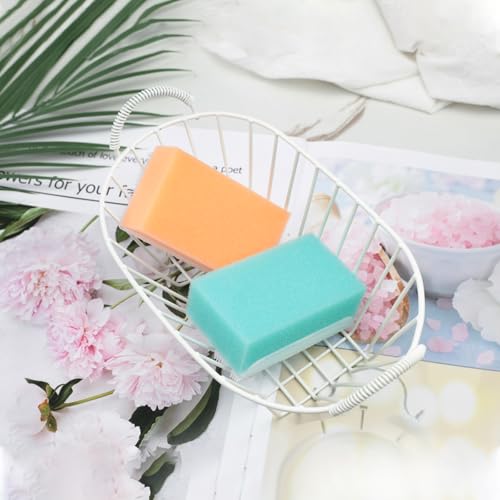 2-Pack Baby Cradle Cap Brush & Bath Sponge Set – 2-in-1 Scalp Massage Tool