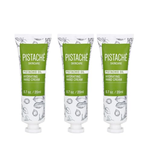 Pistachio Oil Hand Cream - Hydrating & Nourishing, 3 Pack (0.7 oz)