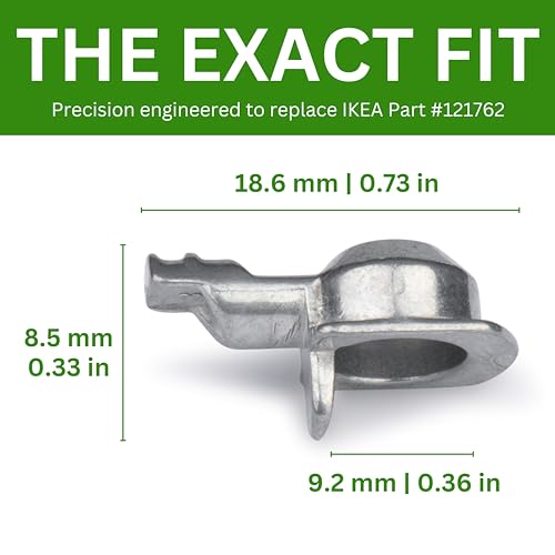 IKEA Billy Bookshelf Replacement Pins - Pack of 12 (Part #121762)