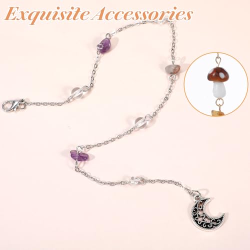 5-Piece Hair Charms Set for Black Women - Colorful Braid Jewelry
