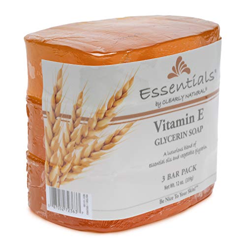 Clearly Natural Vitamin E Glycerin Bar Soap - 3 Pack