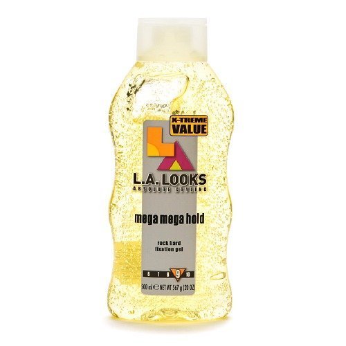 L.A. Looks Mega Mega Hold Styling Gel 20oz Aloe - Strong, Flake-Free Hair Gel