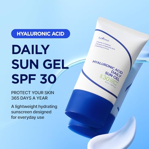 ISNTREE Hyaluronic Acid Daily Sun Gel SPF 30 - 1.69 fl oz