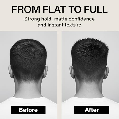 Kings Domain Melbourne Matte Hair Clay for Men - Strong Hold, Natural Finish