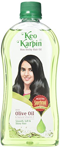 Keo Karpin Non-Sticky Hair Oil 500ml with Neem & Tulsi Extracts