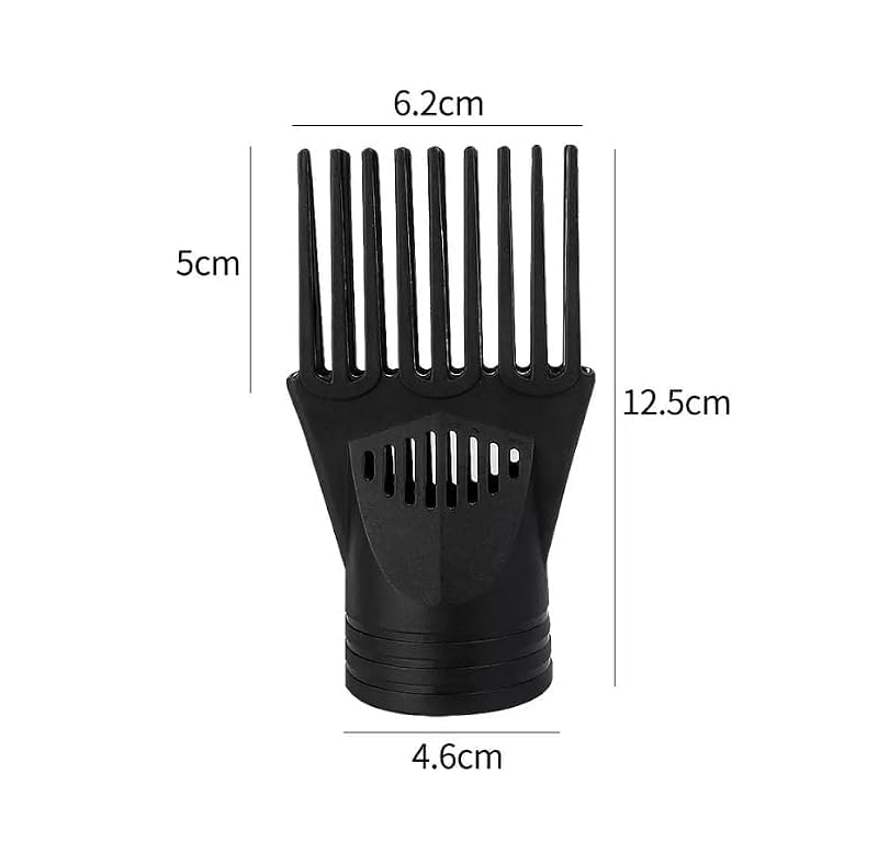 Universal Hair Dryer Comb Attachment for Straightening & Detangling