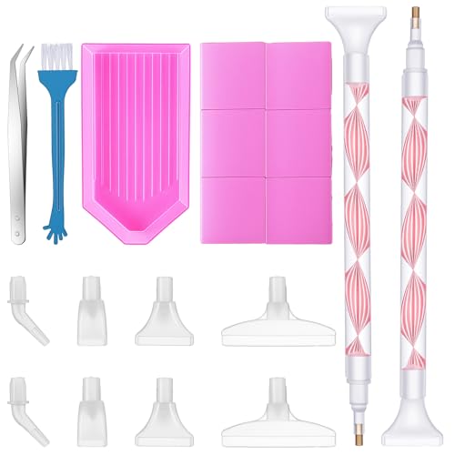 Rhinestone Picker Tool Kit with 8 Tips for Nail Art & Jewelry Crafting