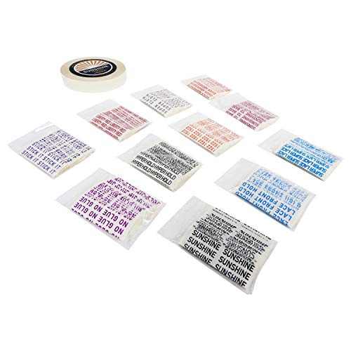 Sunshine Tape Liberty Red Liner Wig Tape - 36 Pieces Clear Double Sided