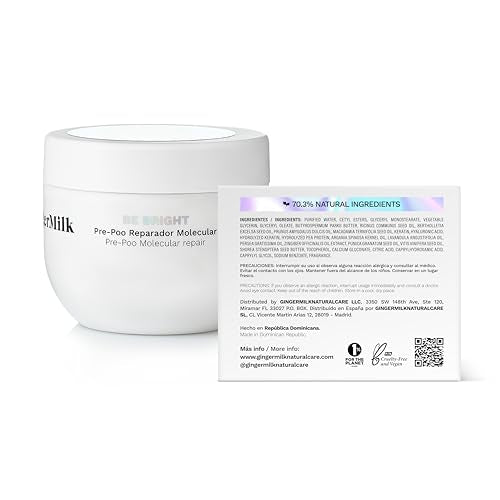 Ginger Milk Pre-Shampoo Hair Treatment for Dry & Damaged Color-Treated Hair