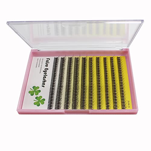 Vayator 8+10mm Mixed Black False Eyelash Extensions - Soft & Natural