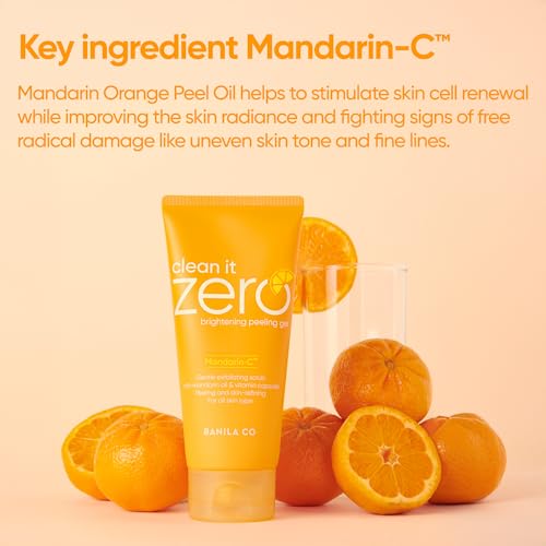 BANILA CO Clean it Zero Brightening Peeling Gel - Vegan Exfoliating Scrub